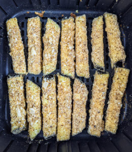 4-ingredient Air Fryer Eggplant Fries (from scratch) - Go Cook Yummy