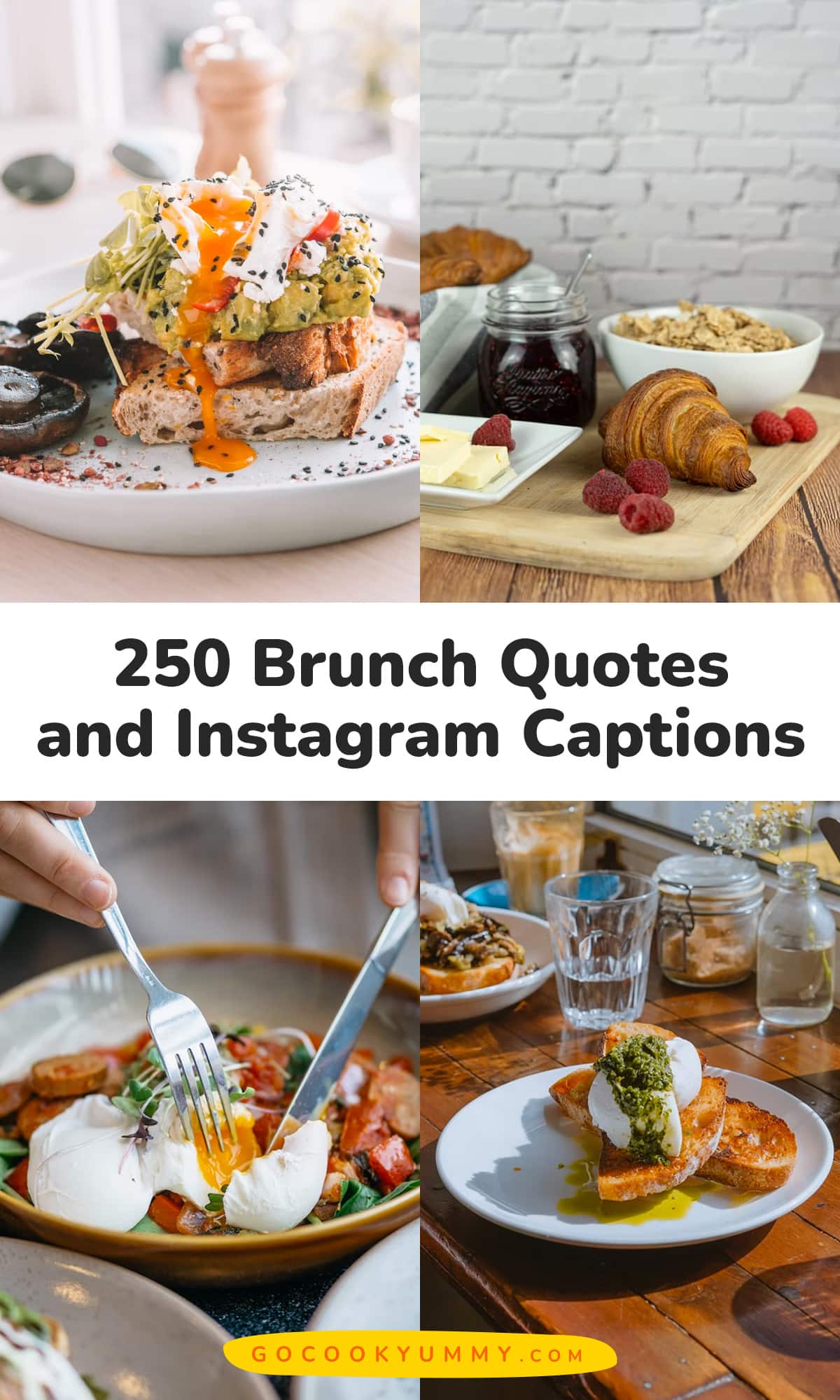 Best 250 Instagram Brunch Quotes and Captions