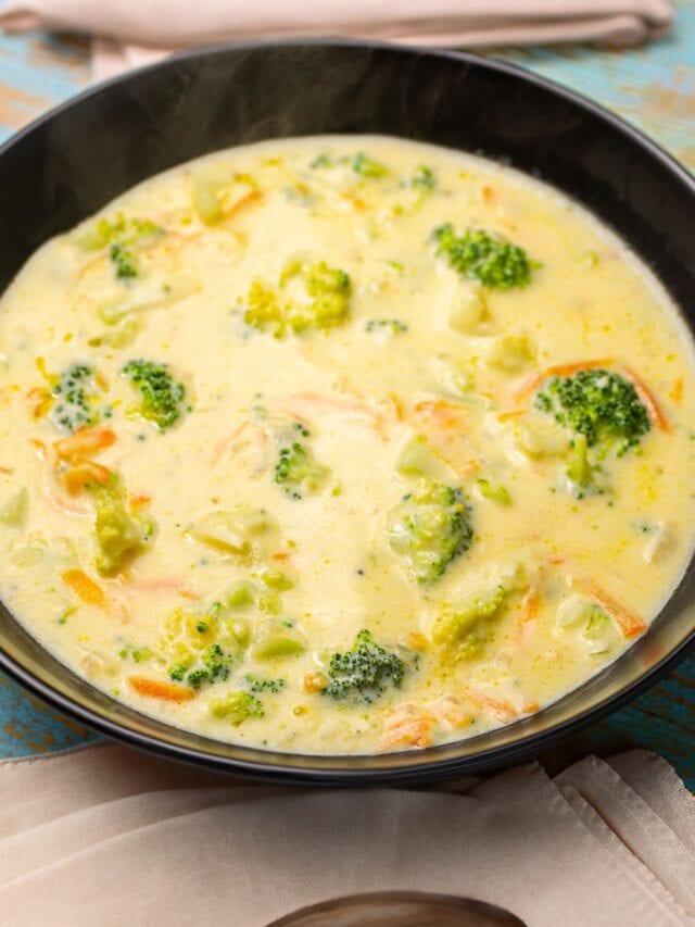 Quick & Easy Creamy Broccoli Soup